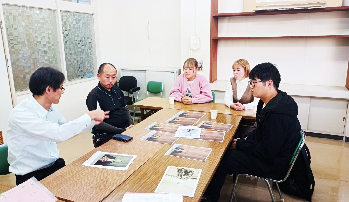 大学生と経営者の交流
